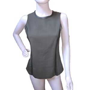 Ann Taylor Olive Green Sleeveless Tank Top